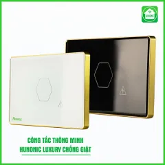 Công Tắc Chống Giật Bình Nóng Lạnh Thông Minh Luxury 1