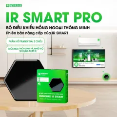 Bộ điều khiển hồng ngoại wifi Hunonic IR Smart Pro, điều khiển Tivi, Điều Hoà qua điện thoại 2