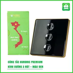 Công Tắc Hunonic Premium Hình Vuông 4