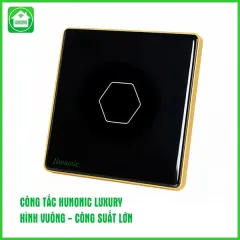 Công Tắc Hunonic Luxury Hình Vuông 3