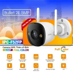 Camera Wifi IMOU Bullet 2E F32FP/F52FP/F32FP PRO/F52FP PRO Chỉ Thu Âm, Có Màu Ban Đêm, Báo Động 4