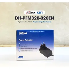 Nguồn Camera DAHUA 12V-2A DH-PFM320-020EN, Nguồn 12V2A chuyên dụng camera, Adapter Camera CCTV 6