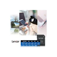 Thẻ Nhớ Micro SDXC LEXAR 256GB/512GB 633x Class 10 A1, Hàng Chính Hãng - Tốc Độ Cao 7