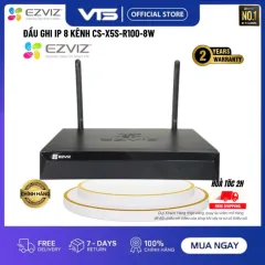 Đầu Ghi Hình EZVIZ X5S-4W 4 Kênh/X5S-8W 8 Kênh, Kết Nối Camera Wifi EZVIZ Tối Đa 5MP 10