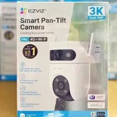 Camera 4G/Wifi EZVIZ H9C 4G 10MP (5MP + 5MP) Ngoài Trời, Có Màu, Đàm Thoại, Xoay 360 Độ, AI 5