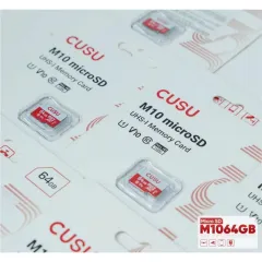 Thẻ Nhớ Micro SD CUSU 32GB/64GB/128GB U1/U3 Chính Hãng, Tốc Độ Cao, Ghi Ổn Định, Bảo Hành 5 Năm 6