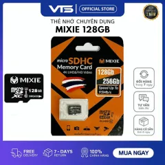 [NPP CHÍNH HÃNG] Thẻ nhớ Micro SD Mixie 128GB 95MB/s U3, Chuyên dụng cho Camera Chính Hãng, Bảo Hành 3 Năm - VTS Store 1