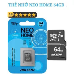 Thẻ Nhớ Micro SD HIKSEMI 32GB/64GB/128GB/256GB Chính Hãng, Class 10, 92MB/s, Chuyên Dụng Cho Camera 9
