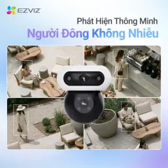Camera Wifi 2 Mắt Ngoài Trời EZVIZ C90 Dual 2K+ (4MP+4MP) Xoay 360 Độ, Đàm Thoại 2 Chiều, Có Màu 7