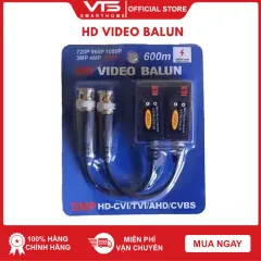 Bộ Jack Balun Chuyển Đổi Tín Hiệu Camera Loại Tốt (1080P) - CVI/TVI/AHD/CVBS - VTS Smarthome 6