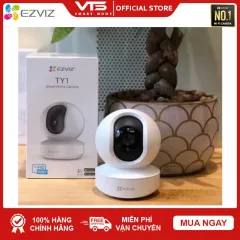 [NPP CHÍNH HÃNG] Camera EZVIZ TY1 4MP 2K Siêu Nét - Xoay 360 độ - Đàm thoại 2 chiều - Theo Dõi Chuyển Động - VTS 3