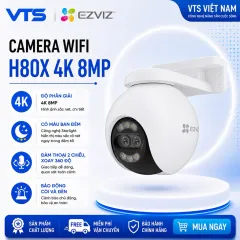 Camera Wifi EZVIZ H80X 4K 8MP/H8X 4MP/H8 PRO, Xoay 360 Độ, Đàm Thoại, Có Màu Ban Đêm, Theo Dõi 2