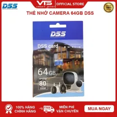Thẻ nhớ Micro SD 32/64/128GB DSS Class 10,Chuyên dụng Camera - Hot - Chính Hãng DSS - Bảo Hành 3 Năm 3