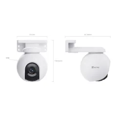 Camera Wifi EZVIZ H8 PRO 3MP 2K/H8X 4MP 2K+, Ngoài Trời, Xoay 360 Độ, Đàm Thoại 2 Chiều, Full Color 8