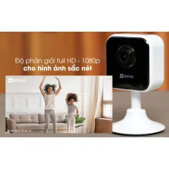Camera Wifi EZVIZ H1C 2MP, Full HD 1080P, Góc Rộng 108 Độ, Đàm Thoại 2 Chiều, Báo Động 8