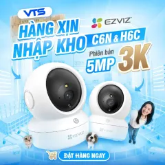 Camera Wifi EZVIZ H6C G1 3K 5MP/H6C PRO 3MP, Xoay 360 độ, Đàm Thoại 2 Chiều, Theo Dõi Chuyển Động 2
