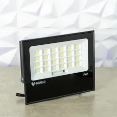 Đèn Pha Năng Lượng Mặt Trời GONEO GN-C400B-AJ - Công Suất 400W, Độ Sáng 2500lm, Pin LiFePO4 25Ah 9