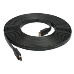 Dây Cáp HDMI 1.5m 3m 5m 10m dẹt đen - Dây cáp kết nối cổng HDMI 2 đầu tốt chống nhiễu - Việt Toàn Smarthome 6