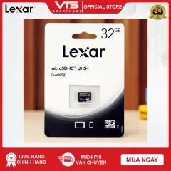 Thẻ nhớ MicroSD 32 GB Lexar class 10 - VTS SmartHome 3