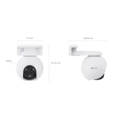 Camera Wifi EZVIZ H80F 4MP 2K+, Zoom 12X, Xoay 360 Độ, Đàm Thoại 2 Chiều, Có Màu, Theo Dõi Ai 8