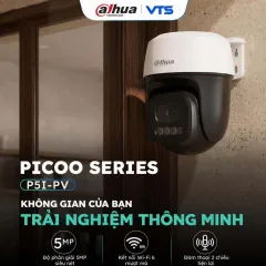 Camera Wifi DAHUA P3I 3MP/P5I 5MP Ngoài Trời, Có Màu Ban Đêm, Xoay 360 Độ, Đàm Thoại, Theo Dõi 4