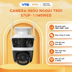 Camera Wifi IMOU Cruiser Triple S7UP-11M0WED/ Cruiser Pano Z S76DP-13M0N Full Color,Còi Đèn Báo Động 3