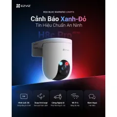 Camera Wifi EZVIZ H8C PRO 3MP/4MP/5MP/8MP, H8C PRO R210, Xoay 360 Độ, Đàm Thoại 2 Chiều, Có Màu 4