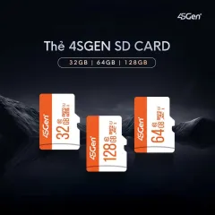 Thẻ Nhớ Micro SD 4SGEN 32GB/64GB/128GB – Tốc Độ Cao, Chuyên Dùng Camera, Hàng Chính Hãng 1