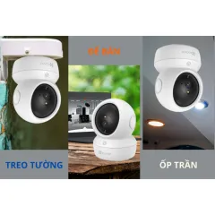 Camera Wifi EZVIZ H6C PRO 4MP/H6C G1 8MP/C6N G1 8MP, Xoay 360 Độ, Xoay Dọc 85 Độ, Đàm Thoại 2 Chiều 4
