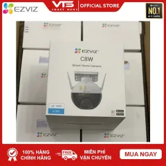 Camera WIFI EZVIZ C8W 4MP Xoay 360 Ngoài Trời EZVIZ, Đàm Thoại 2 Chiều - Màu Ban Đêm Thông Minh, Chính Hãng 24TH 4