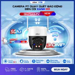 Camera Wifi DAHUA PICOO A2 DH-P3AS-PV 3MP/DH-P5AS-PV 5MP Ngoài Trời, Xoay 360 Độ, Có Màu, Đàm Thoại 3