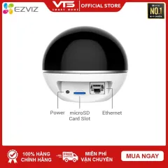 Camera IP WIFI EZVIZ C6W 2K 4MP, E6 3K 5MP - Xoay 360 Độ, Đàm Thoại 2 Chiều, Theo Dõi Chuyển Động - VTS SmartHome 4
