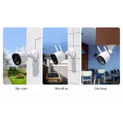 Camera Wifi IMOU Bullet 3 S3EP, S3EP PRO 3MP/5MP/8MP Kim Loại, Đàm Thoại, Có Màu, Báo Động, IP67 10
