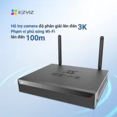 Đầu Ghi Hình EZVIZ X5S-4W 4 Kênh/X5S-8W 8 Kênh, Kết Nối Camera Wifi EZVIZ Tối Đa 5MP 5