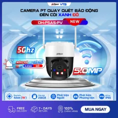 Camera Wifi DAHUA PICOO A2 DH-P3AS-PV 3MP/DH-P5AS-PV 5MP Ngoài Trời, Xoay 360 Độ, Có Màu, Đàm Thoại 2