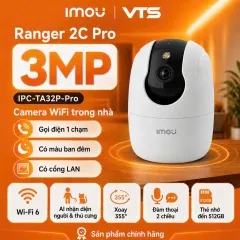 Camera Wifi IMOU RANGER 2C PRO TA32P/TA52P/TA82P Trong Nhà - Xoay 360 Độ, Wifi 6, Đàm Thoại,Báo Động 2