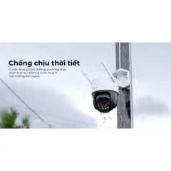 Camera Wifi IMOU CRUISER SC K7FP 3MP/5MP/8MP, Đèn Cảnh Báo Xanh Đỏ, Đàm Thoại 2 Chiều, Theo Dõi 10