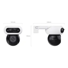 Camera Wifi 2 Mắt Ngoài Trời EZVIZ C90 Dual 2K+ (4MP+4MP) Xoay 360 Độ, Đàm Thoại 2 Chiều, Có Màu 8