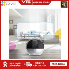 Camera IP WIFI EZVIZ C6W 2K 4MP, E6 3K 5MP - Xoay 360 Độ, Đàm Thoại 2 Chiều, Theo Dõi Chuyển Động - VTS SmartHome 2