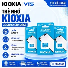 Thẻ Nhớ Micro SD KIOXIA 32GB/64GB/128GB Exceria, Tốc Độ Cao, Hàng Chính Hãng - VTS Việt Nam 1