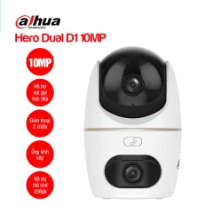 Camera Wifi DAHUA 2 Mắt Hero Dual D1 H3D-3F 6MP/H5D-5F 10MP Xoay 360, Đàm Thoại 2 Chiều, Theo Dõi 7