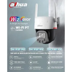 Camera Wifi DAHUA WizColor P3F-PV/P5F-PV/P8F-PV, Có Màu Ban Đêm, Xoay 360 Độ, Đàm Thoại 2 Chiều 2