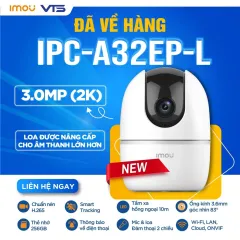 Camera Wifi IMOU RANGER 2 A32EP 3MP 2K,Trong Nhà, Xoay 360 Độ, Đàm Thoại 2 Chiều, Còi Báo Động 4