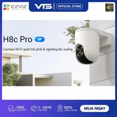 Camera Wifi EZVIZ H8C PRO 3MP/4MP/5MP - Xoay 360 Độ, Đàm Thoại 2 Chiều, Có Màu Ban Đêm, H8C VTS 5