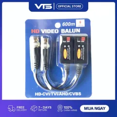 Bộ Jack Balun Chuyển Đổi Tín Hiệu Camera Loại Tốt (1080P) - CVI/TVI/AHD/CVBS - VTS Smarthome 1