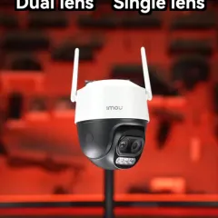Camera Wifi IMOU CRUISER Z S7DP 3K 5MP, Zoom 12X, Ống Kính Kép, Xoay 360 Độ, Đàm Thoại, Có Màu 1