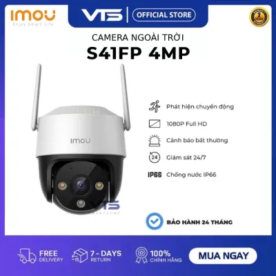 [NPP CHÍNH HÃNG] CAMERA IP WIFI IMOU IPC- S41FP Độ phân giải 4.0MP - Chế độ ban đêm thông minh - Cảnh báo chủ động