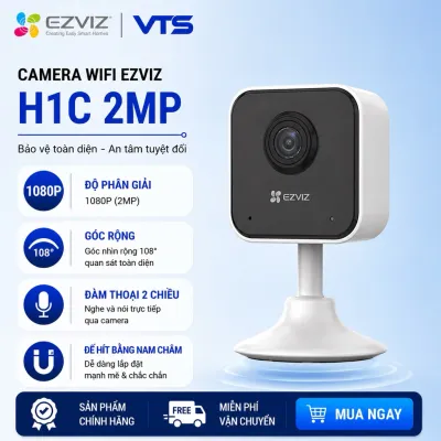 Camera WIFI EZVIZ C1HC, H1C Type C, C1T, C1C-B, 2MP 1080P Góc Rộng 108 Độ, Đàm Thoại 2 Chiều C1C, C1 Seri - VTS
