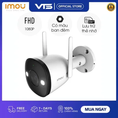 [NPP CHÍNH HÃNG] Camera IP 2M WiFi  IMOU F22FP-D Ngoài Trời Bullet 2C 1080P FullHD MÀU BAN ĐÊM - VTS Smarthome