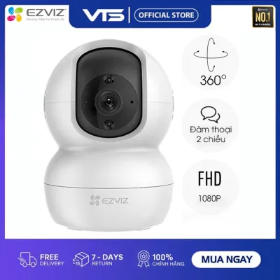 [FREESHIP] Camera WiFi TY2 1080P EZVIZ (Phiên Bản Nâng Cấp C6N) - Xoay 360 độ - Đàm Thoại 2 Chiều - Bảo Hành 2 Năm